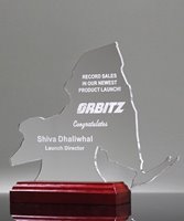 Picture of State of New York Acrylic Award