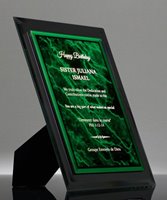 Picture of Fusion Award Plaque - Green Marble