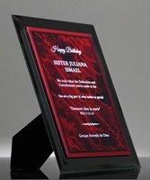 Picture of Fusion Award Plaque - Red Marble