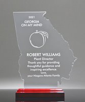 Picture of State of Georgia Acrylic Award