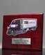 Picture of Custom Semi Truck Rosewood Plaque