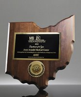 Picture of State of Ohio Award Plaque