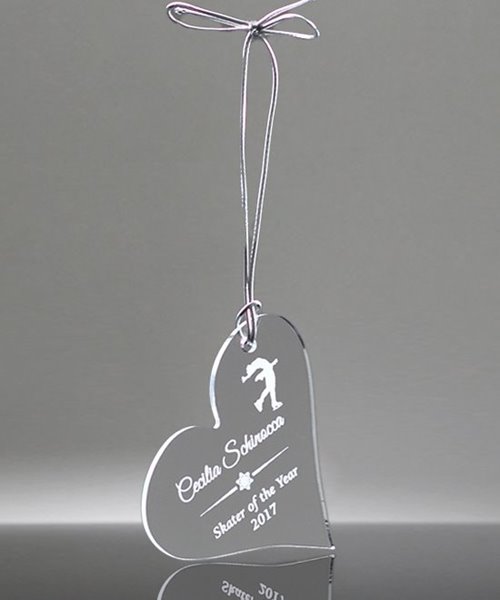 Picture of Acrylic Heart Ornament