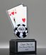 Picture of Big Slick Acrylic Cards Trophy