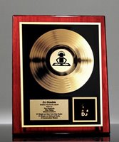 Picture of Gold Record Award Plaque