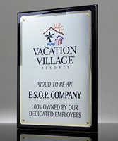 Picture of Large Format Ebony Plaque