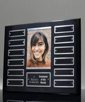 Picture of Ebony Perpetual Photo Plaque 12 Plates