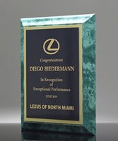 Picture of Emerald Finish Award Plaque