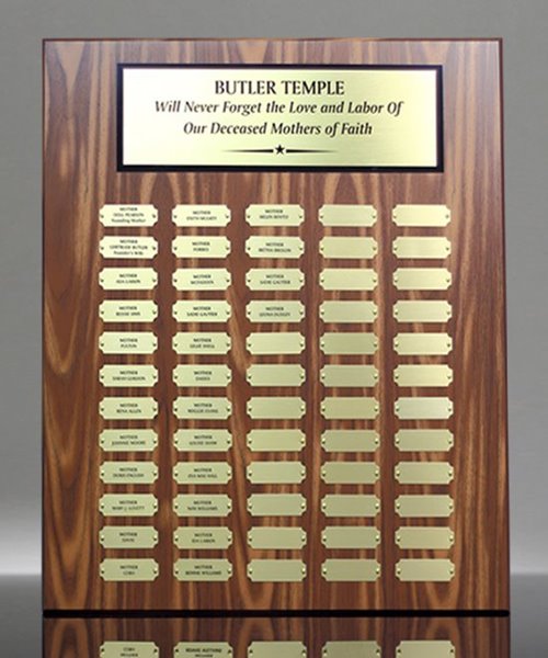 Picture of Monthly Recognition Awards Plaque