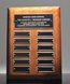 Picture of High Gloss Walnut Perpetual Name Plaque