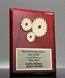 Picture of Golden Gears Award Plaque - Piano Rosewood