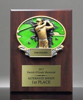 Picture of Xplosion Golf Plaque