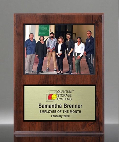 Picture of Employee Award Photo Plaque