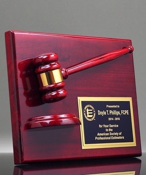 Picture of Premium Gavel Plaque