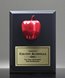 Picture of Red Apple Plaque