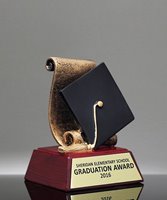 Picture of Graduation Cap & Diploma Award