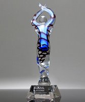 Picture of Achievement Ovation Art Glass Award