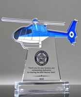 Picture of Acrylic Helicopter Award