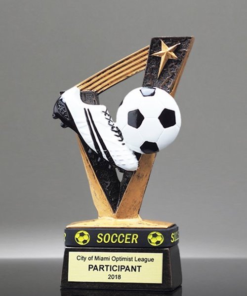 Picture of Soccer Trophy Band Resin