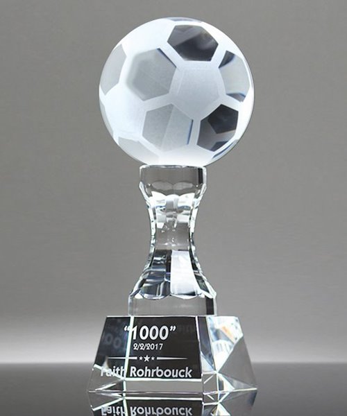 Picture of Crystal Soccer Ball Tower Award