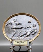 Picture of Male Soccer Silverstone Oval Award - Large