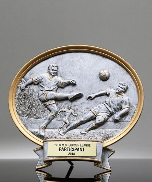 Picture of Male Soccer Silverstone Oval Award - Large