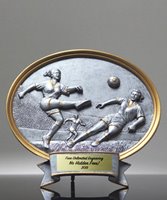 Picture of Female Soccer Silverstone Oval Award - Large