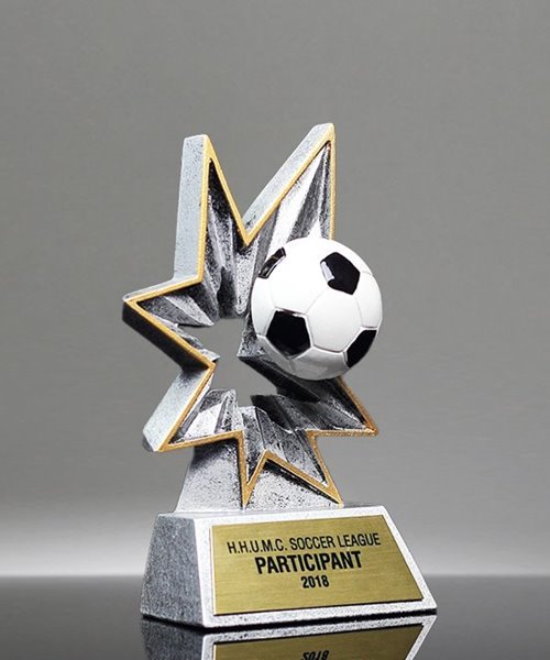 Picture of Bobble Action Soccer Award