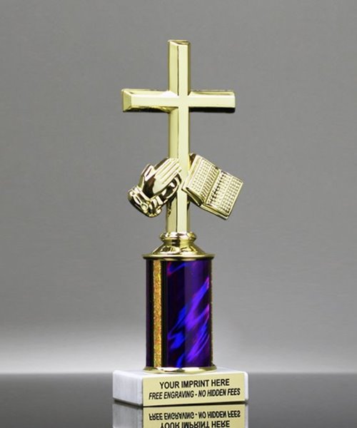 Picture of Bible Cross Trophy