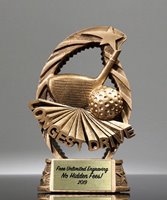 Picture of Goldtone Longest Drive Golf Trophy