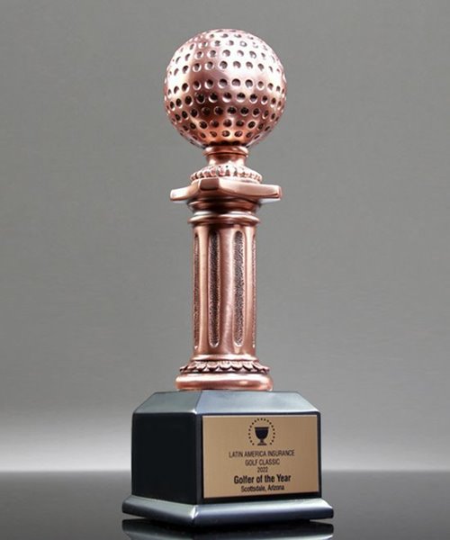 Picture of Golf Pedestal Award