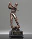 Picture of Copper Golfer Trophy Sculpture