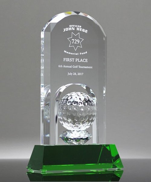 Picture of Flight Crystal Golf Award