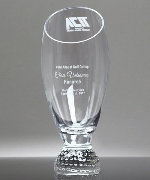 Picture of Profile Crystal Golf Trophy Cup