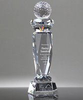 Picture of Ultimate Crystal Golf Tower Trophy