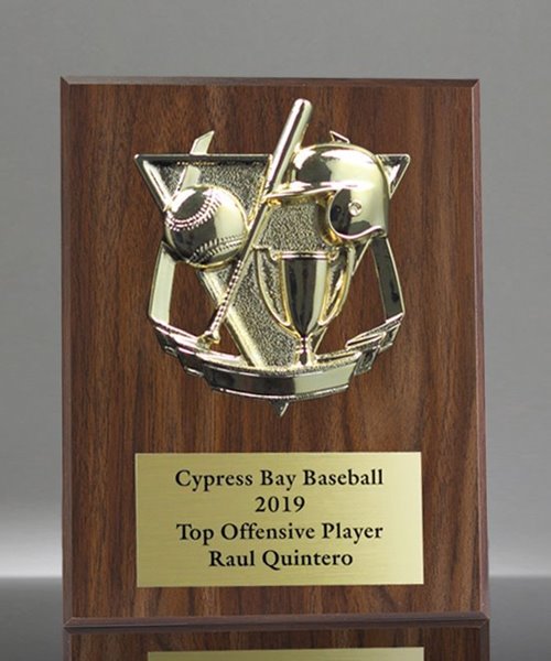 Picture of Classic Baseball League Plaque