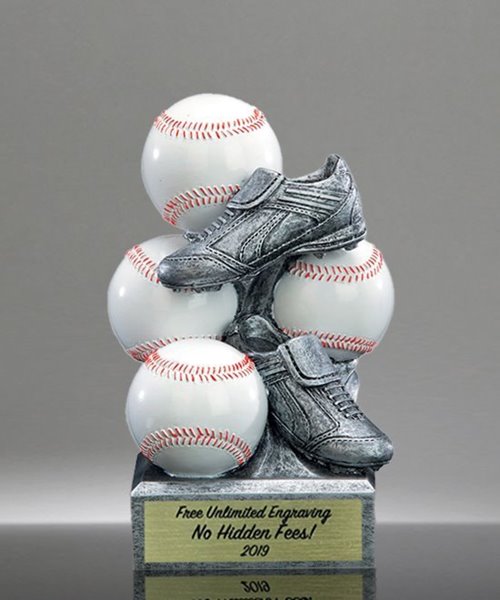 Picture of Baseball Sports Bank Resin Trophy