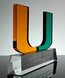 Picture of University of Miami Custom Crystal Trophy