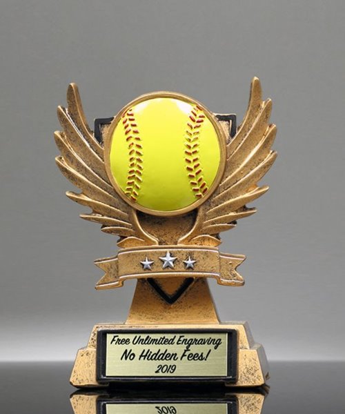 Picture of Victory Wing Softball Trophy