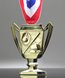 Picture of Baseball Trophy Cup Medal - Gold