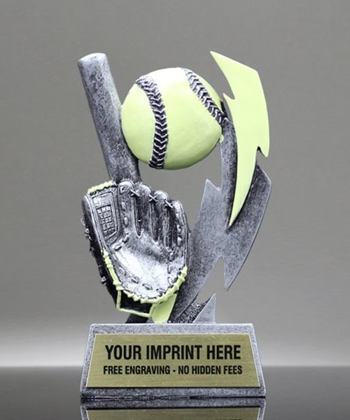 Picture of Glow In The Dark Softball Trophy