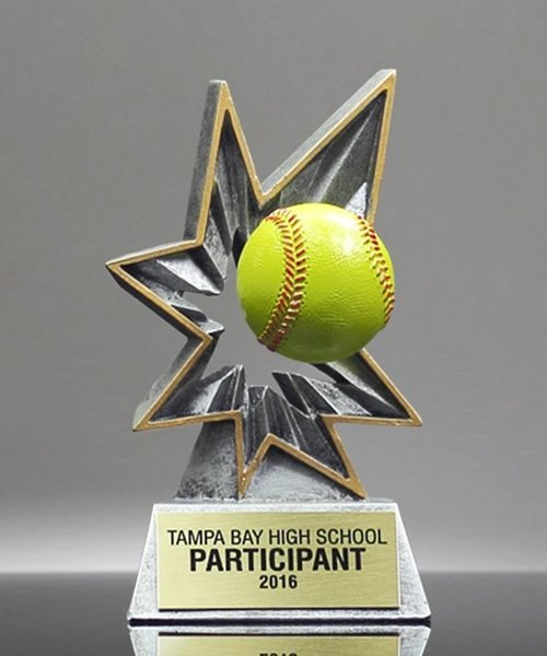 Picture of Bobble Action Softball Award