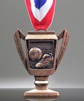 Picture of Soccer Trophy Cup Medals - Bronze