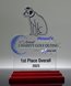 Picture of Custom Acrylic Golf Trophy