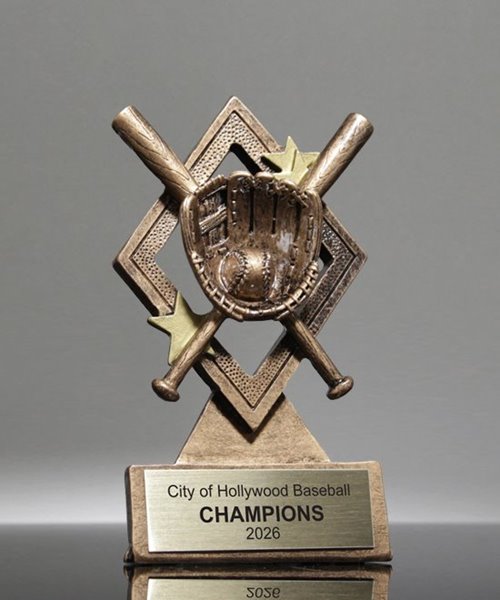 Picture of Baseball Diamond All Star Resin Trophy