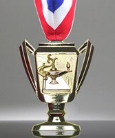 Picture of Knowledge Trophy Cup Medals - Gold