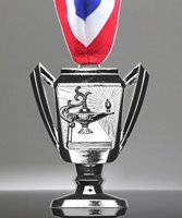 Picture of Knowledge Trophy Cup Medals - Silver