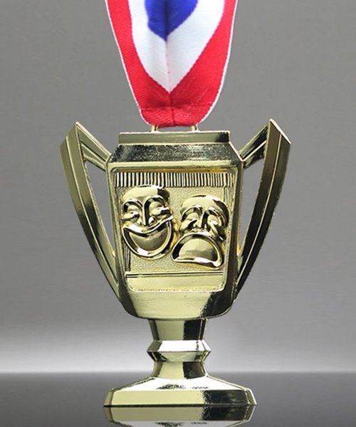 Picture of Drama Trophy-Cup Medal - Gold