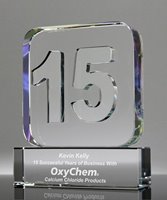 Picture of 15 Year Crystal Prism Award