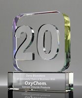 Picture of 20 Year Crystal Prism Award